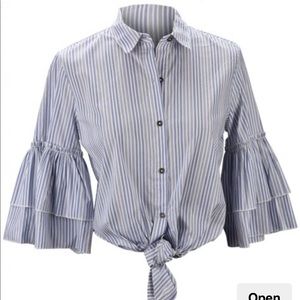 Ella Moss Carissa Buttondown Top